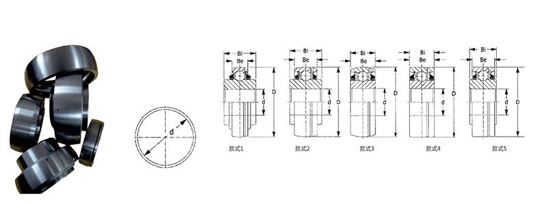 Round hole to agricultural machinery