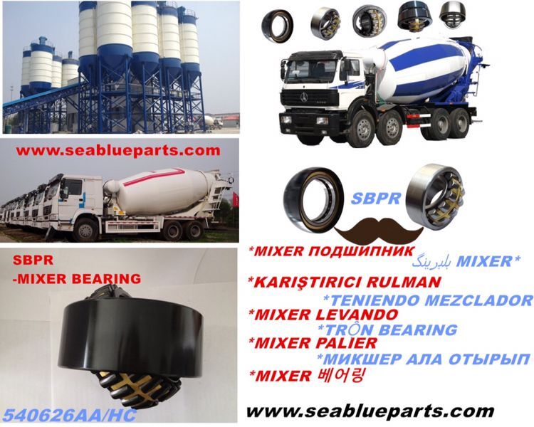 concrete mixer bearing